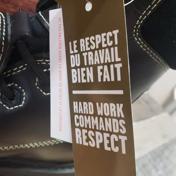 Royer 9.5 Work Boots Met Guard FR Composite Toe 8501 Black $208 - Picture 14 of 16